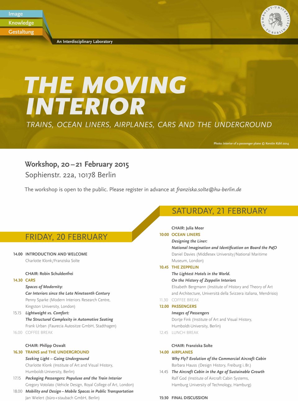 Workshop: The Moving Interior